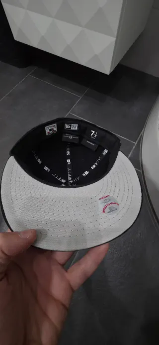 Berretto New Era Sox Nero Grigio