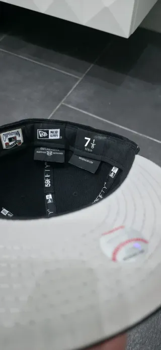 Berretto New Era Sox Nero Grigio