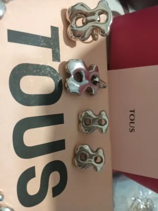 Conjunto Tous: Anillo, Pendientes y Colgante