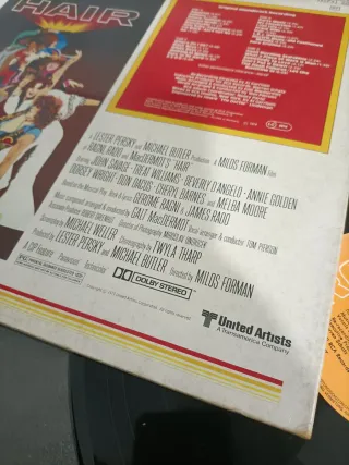 Doble LP Vinilo Hair Banda Sonora Original