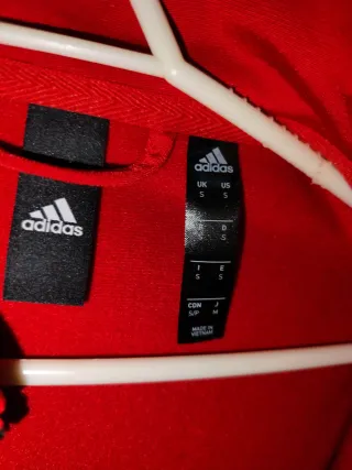 Chaqueta Adidas Roja Talla S Nueva
