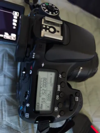 Canon EOS 70D (Cuerpo) con pantalla abatible como