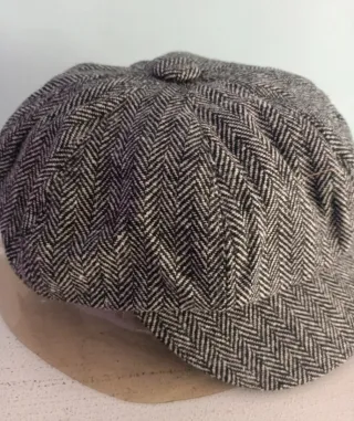 Gorra Irlandesa Espiga negra y Blanca