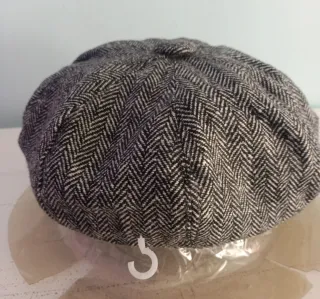Gorra Irlandesa Espiga negra y Blanca