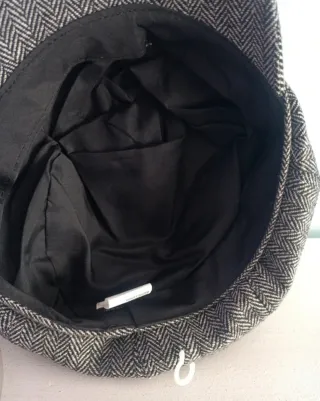 Gorra Irlandesa Espiga negra y Blanca