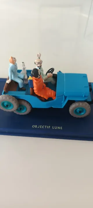 Coche Tintín 1/43 Objetif Lune