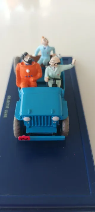 Coche Tintín 1/43 Objetif Lune