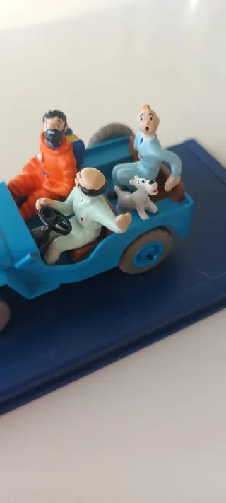 Coche Tintín 1/43 Objetif Lune