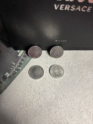 4 Monete 100 Lire Italiane 1992