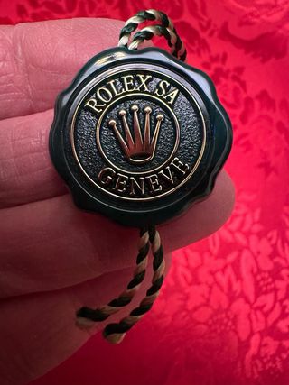 Sigillo Rolex Superlative Certified Oro Verde