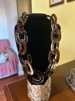 Collana donna effetto tartarugato