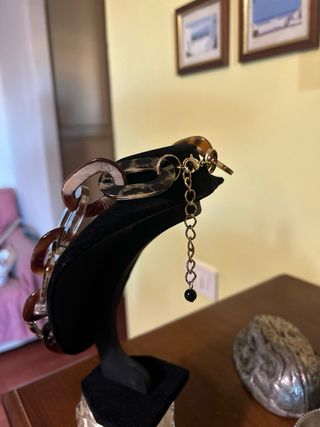 Collana donna effetto tartarugato