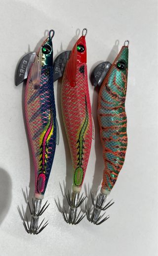 Señuelos Duel Eging (3 uds)