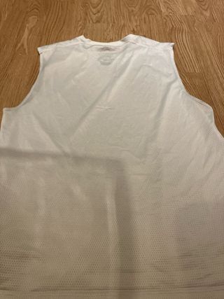 Camiseta sin mangas Reebok blanca Talla M