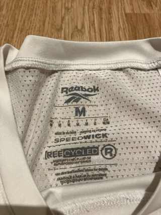 Camiseta sin mangas Reebok blanca Talla M