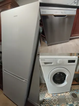 Conjunto electrodomésticos Icecool