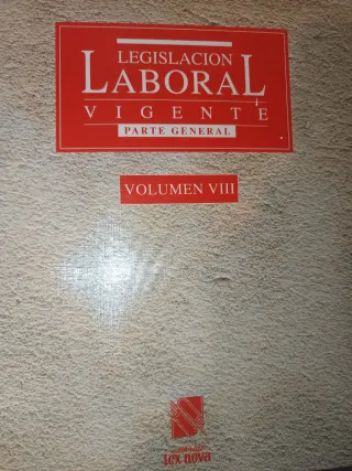 Colección 11 Volúmenes Legislación Laboral.
