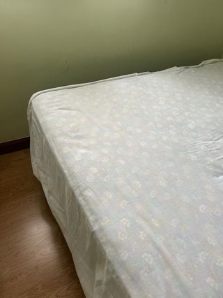 Cama individual con colchón