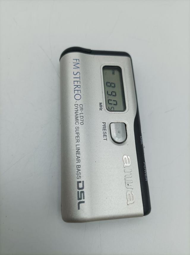 AIWA CR-LD70 Radio FM Estéreo Mini Vintage