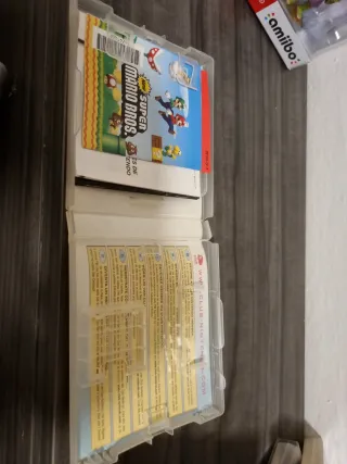 Caja New Super Mario Bros DS con manuales