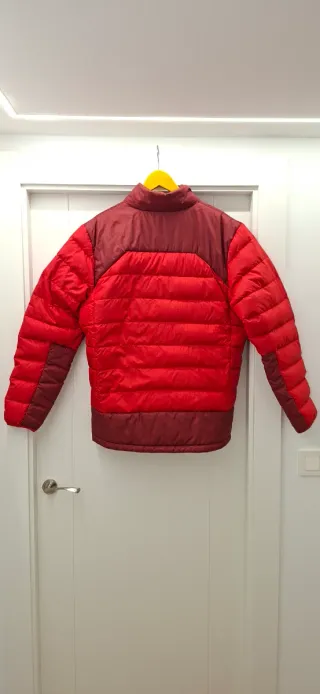 Chaqueta Columbia Plumas Roja