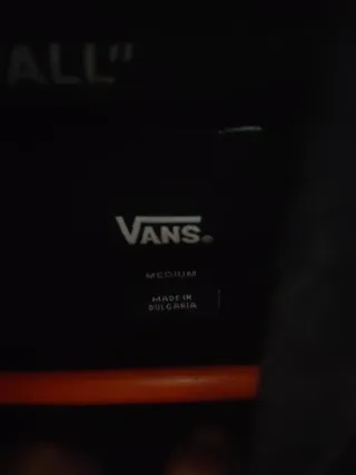 Sudadera Vans Negra Talla 10 niño