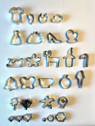 Cortadores Galletas Metal Surtido Variado