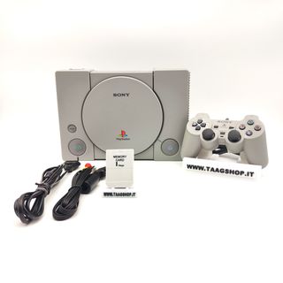 PlayStation 1 Fat PS1 Console Grigia