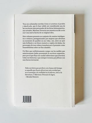 Me veras caer. Mariana Travacio