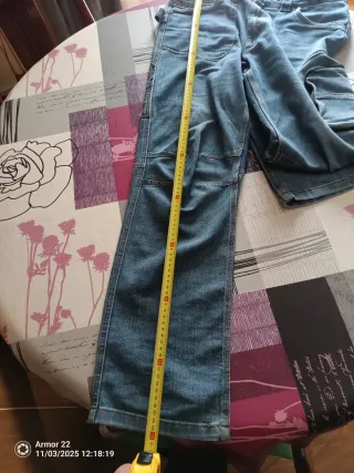 Pantalón tejano Cofra azul