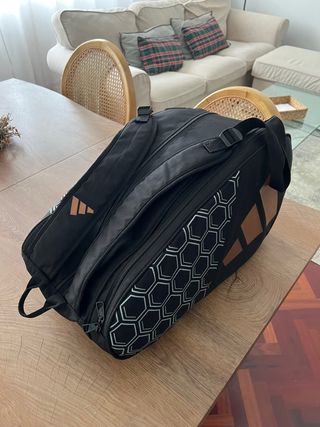 Paletero Adidas Negro Hexagonal