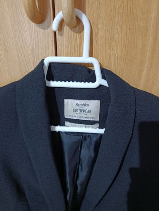 Blazer Bershka Negro