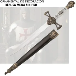 Daga Templaria Siglo XIII + Funda