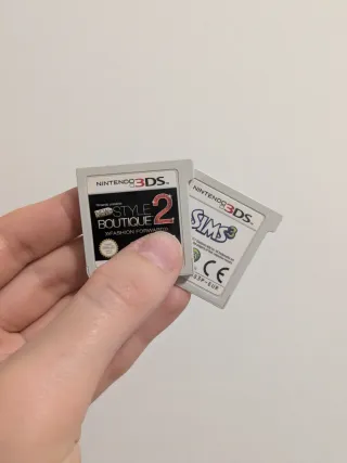 Pack 2 Juegos Nintendo 3DS: Sims 3 y Style Boutiqu