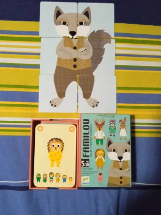 Juego de cartas Familou Djeco
