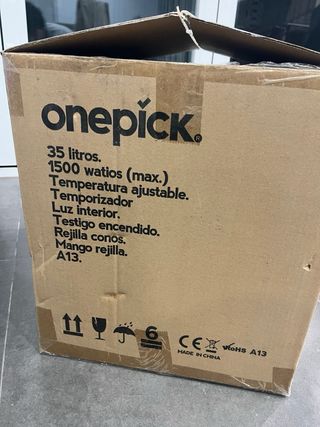 Minihorno eléctrico Onepick