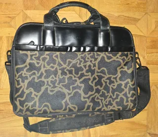 Maletín Tous Negro y Marrón