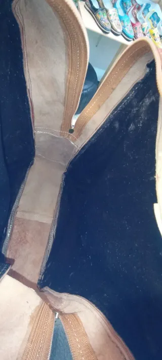 Mochila de cuero grande