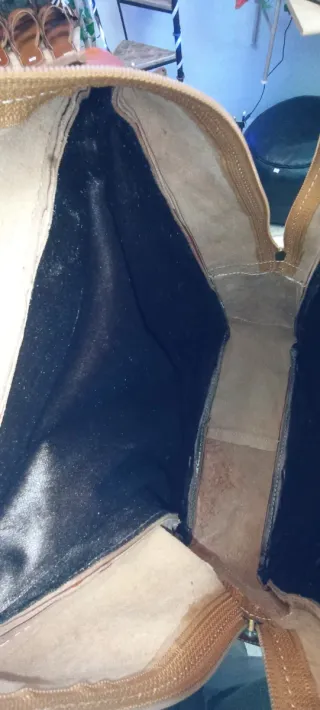 Mochila de cuero grande