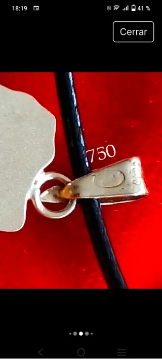 Colgante Hello Kitty Oro 18K