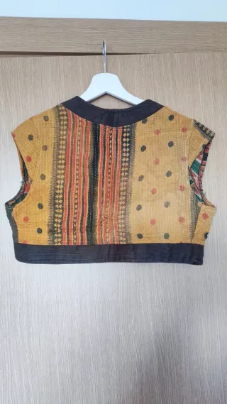 Chaleco étnico India