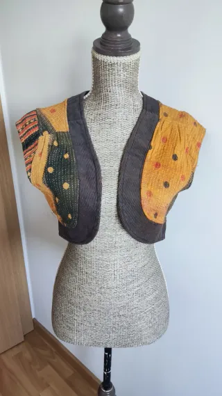 Chaleco étnico India