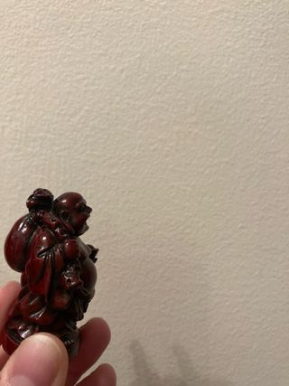 Figura Buda Risa Rojo