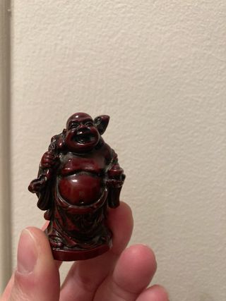 Figura Buda Risa Rojo