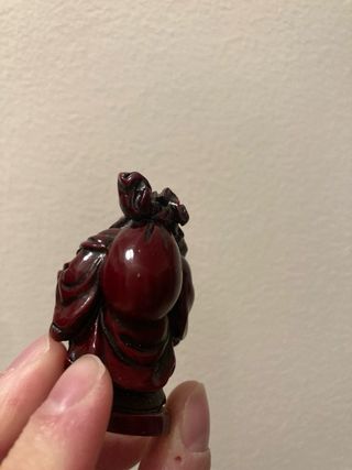 Figura Buda Risa Rojo