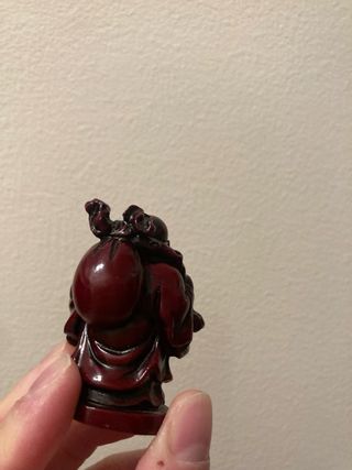Figura Buda Risa Rojo