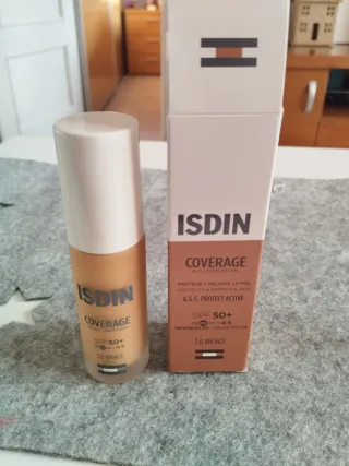 Base de maquillaje ISDIN Coverage 5.0 Bronze