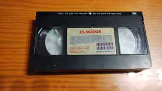VHS El Matón (1985) (Jean Gabin) Record Visión