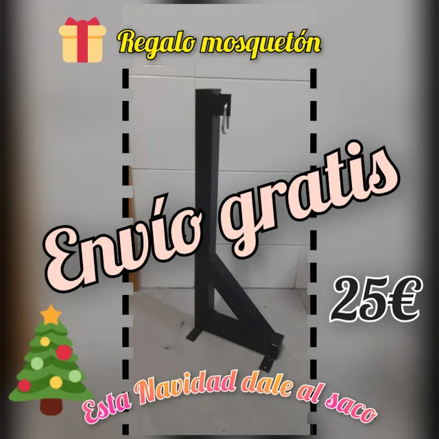 Soporte Saco Boxeo/TRX/Polea - Envío Gratis