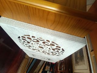 Cuadro Decorativo Calado Blanco